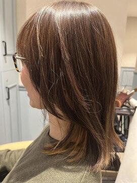 フェアリーテール つきのわ店 ほんのりインナーカラー