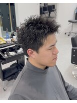 ブライト(BRIGHT)&nbsp;スパイキーショートスパイキーパーマ