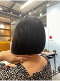 切りっぱなしボブ__タッセルボブ