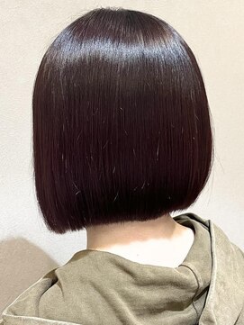 エイクス ヘア デザイン×美髪クリニック 千葉(AQs hair design) 優美に咲く、ローズピンクカラー♪小西 輝