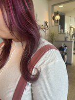 オッジ ヘアー 深谷店(Oggi Hair) サンセットピンク　５月