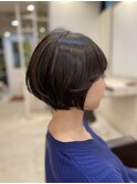 ショートボブ/くせ毛カット