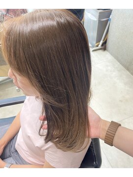 フェリア 渋谷(Feria) 【Feria 渋谷】カットカラー×ウォームブラウン"Tsuyuki"