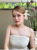 【hiyori】結婚式にもぴったりヘアメイク