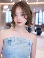 エースハバナ 渋谷(1 HAVANA)&nbsp;まとまるボブ/20代30代きれいめ/流れる顔周り