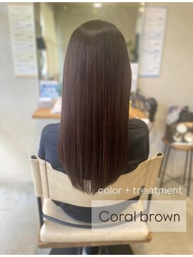 ティーズピーク(ty s peak) 【color】  超高濃度水素カラー×  コーラルブラウン