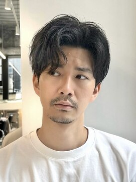 アビーファイブ(ABBEY 5) アップバングニュアンスパーマメンズパーマメンズパーマリバース