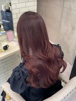 ミリィバイアヤラ 船橋店(MIRYI by ayala)&nbsp;【Rico】ボルドー/ラベンダー/ブリーチ無しダブルカラー