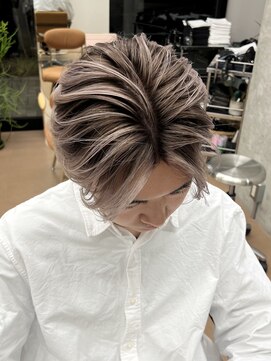 ヌエン 渋谷(NU/EN) メンズバレイヤージュ/メンズシャドールーツ