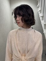 ダイアモンドリリーキートス(Diamond Lily kiitos)&nbsp;黒髪カタログ/クラゲヘアー/オリーブグレー/一宮/レイヤーカット