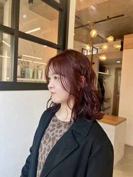 ワイス(WYETH) レッドブラウン/レイヤーカット/チェリーレッド