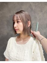 ペニー(PENNY) ボブ×ミルクティーベージュ