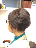 50代60代70代/ショートパーマ/エレガントショート