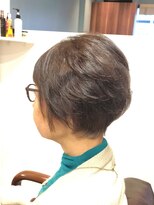 ヘアー グリーン(hair green)&nbsp;50代60代70代/ショートパーマ/エレガントショート