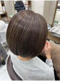 明るい白髪染アッシュブラウン（REN）