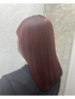 シュリット 溝の口(schritt) ブリーチなしピンクレッドカラー 溝の口ai
