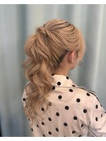 マーズ(Hair&Make Mars+)&nbsp;長さだしポニーテール