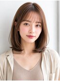 20代30代40代50代ナチュラルワンカールミディ