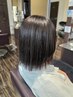 【髪質改善】カラー・カット（M）＋ヘアメデュラケアTM￥１７６００