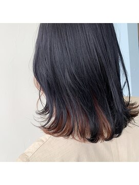 ロナ 岡崎竜美丘店(RONA) アッシュグレー&インナーピンクベージュ.10代/20代/30代/