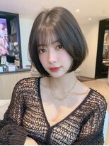ロッソ 大橋店(Rosso) ショコラのコンパクト丸みボブ【大橋】