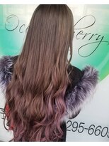 オーシャンシェリー(Ocean Sherry)&nbsp;ピンクラベンダーのインナーカラー