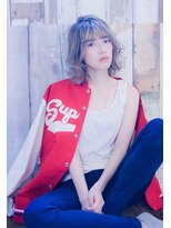 レニーバイエース(LANY by ACE) 【LANY 横浜】 シースルーバング×プラチナアッシュ