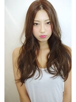 カームリーヘアー(calmLY HAIR) 前髪/アンブレラカラー/こなれミディ/イメチェン/ウェーブパーマ