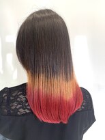 アヤナ バイ アヤラ(ayana by ayala)&nbsp;グラデーションレッドカラー[アヤナ 浦安店 千葉県]