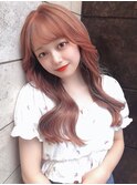 アフロートみきな韓国アイドル風カラーピンク20代ヨシンモリ人気