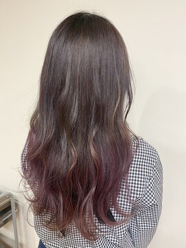 ヘアデザイン ディクト(hair design D.c.t) 〔d.c.t片山〕ラベンダーピンク×グラデーション