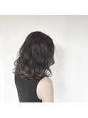 【chico hair寺田町】暗髪/透明感/ミディアム/ツヤ感○