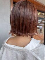 キュオンシア(CUEON. ciea)&nbsp;切りっぱなしボブ×ビタミンカラー