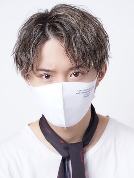 ゴールドシブヤ(GOALD SHIBUYA) ゆるウェーブツイストコンマバング マスクver