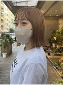 森)オレンジベージュ
