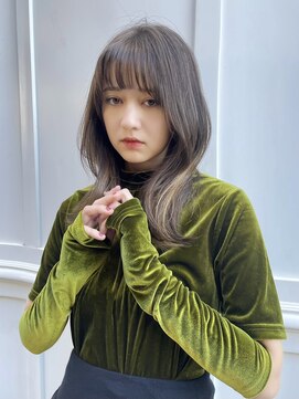 フォルテ 表参道店(FORTE) 【フォルテ千鶴】グレージュカラーツヤ髪スタイル