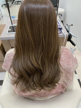 ガレリアエレガンテ 栄店(GALLARIA Elegante) ロング　× ナチュラルベージュ