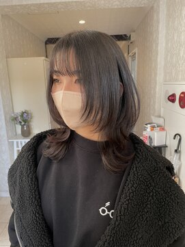 ヘアスタジオ アルス 御池店(hair Studio A.R.S) ミディアムウルフ