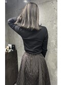 ★コンサバめのハイライトボブデザイン★