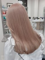 ベレーザシェルト(Beleza scelto)&nbsp;846ミルクチョコレートシアーグレージュスローカラー斜めバング