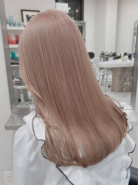 ベレーザシェルト(Beleza scelto) 846ミルクチョコレートシアーグレージュスローカラー斜めバング