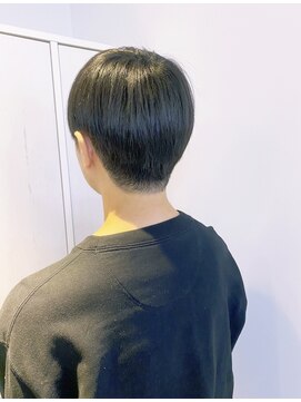 グランドライン(GRAND LINE) 《GRANDLINE友田千栄》髪質改善で作る黒髪艶有ツーブロマッシュ