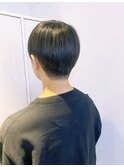 《GRANDLINE友田千栄》髪質改善で作る黒髪艶有ツーブロマッシュ