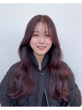 ロンド 表参道店(Lond) 似合わせカット　透明感カラー　ラベンダー　韓国ヘア