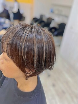 ジェイクラブ 土橋店(J CLUB) ショート★白髪ぼかしハイライト