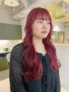 ラヴィズム(LUVISM) ラベンダーベージュダブルカラーブリーチ新潟万代