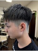 メンズスパイキーカット