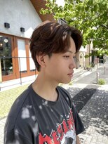 デプト 武蔵浦和(DEPT)&nbsp;ブラウンカラー×ニュアンスセンターパート