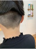 ロング　レディースツーブロック