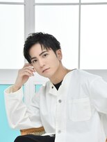 ロアー ヘアー マックイーン 流山おおたかの森店(RAWR hair McQueen) 【RAWR】モテ爽やかヘア　ナチュラルショート　アップバング
